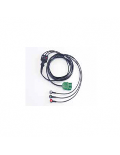 CABLE ASSEMBLY-3 WIRE ECG,IEC,LIFEPAK 1000