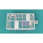 NEGATIVE PRESSURE FLEXWALLS BIOROOM