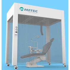 ISOLA COMPACT Ευέλικτος θάλαμος βιοσυγκράτησης (Clean Room), κατάλληλο για οδοντιατρική, μικρά χειρουργεία