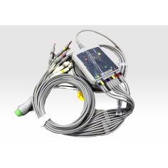 ECG data acquisition box with lead wire