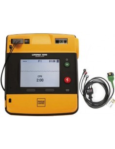 Lifepak 1000 Defibrillator ECG Monitoring,GR (3-lead ECG cab