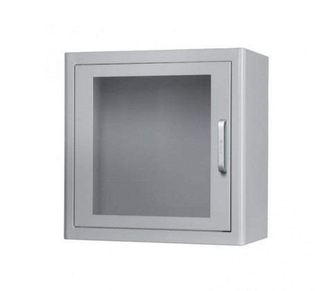 Wall cabinet for Aed with alarm white | Mantzaris