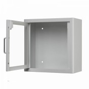 Wall cabinet for Aed with alarm white | Mantzaris