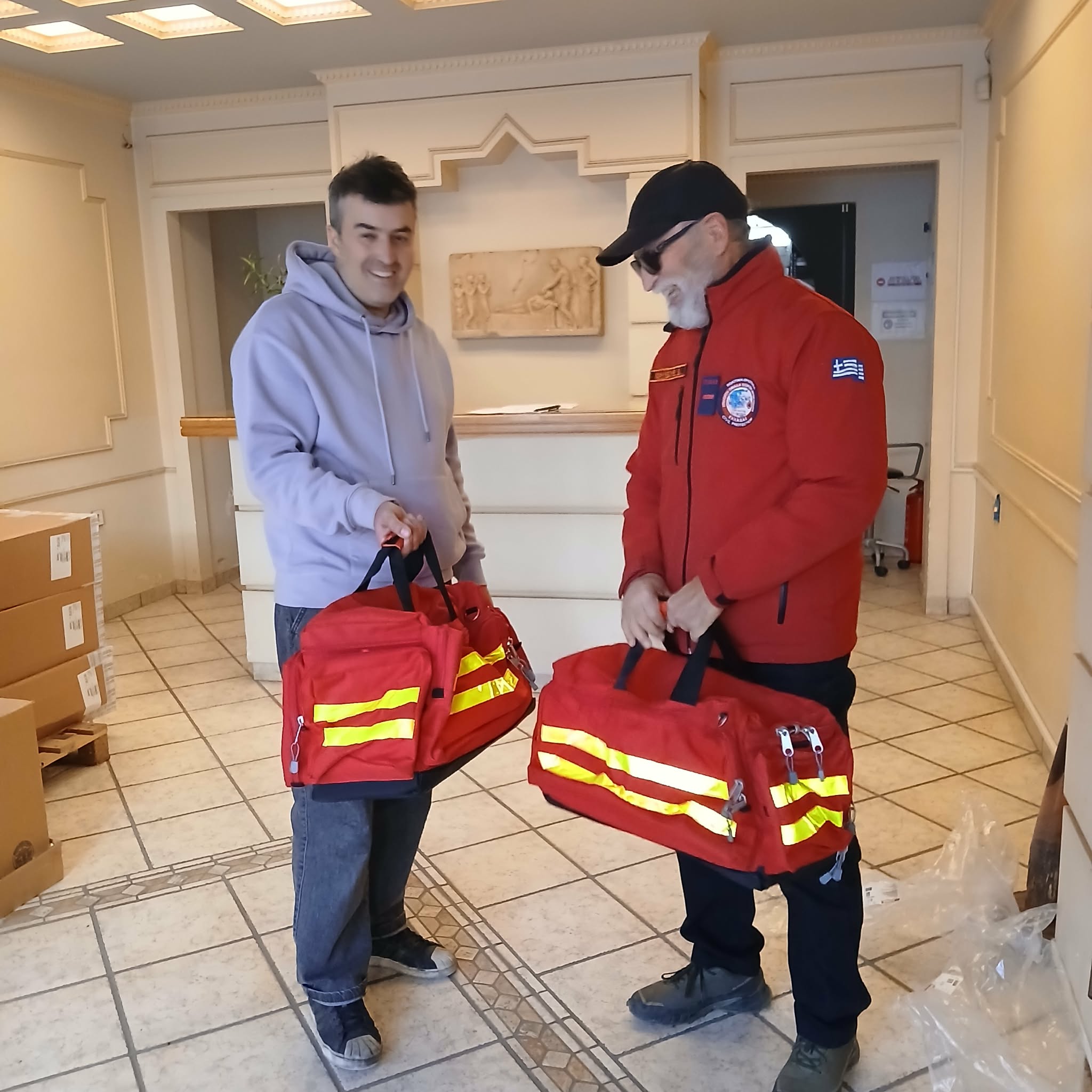 Σακίδια πρώτων βοηθειών