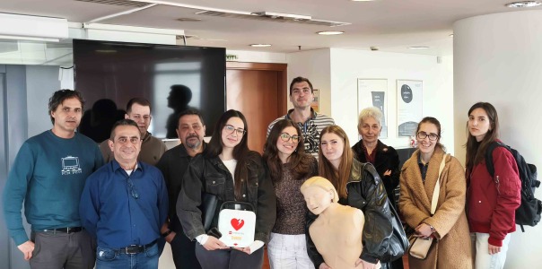 Πραγματοποίηση σεμιναρίου Πρώτων Βοηθειών Βασικής Υποστήριξης Ζωής BLS από το ΑΠΘ